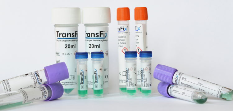 TransFix products for sample stabilisation for flow